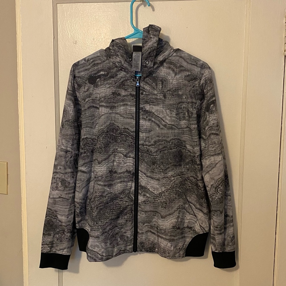 Marble Design Workout Jacket